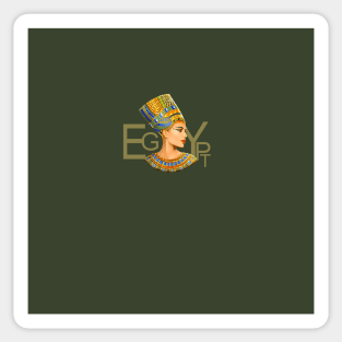 Egypt Nefertiti Sticker